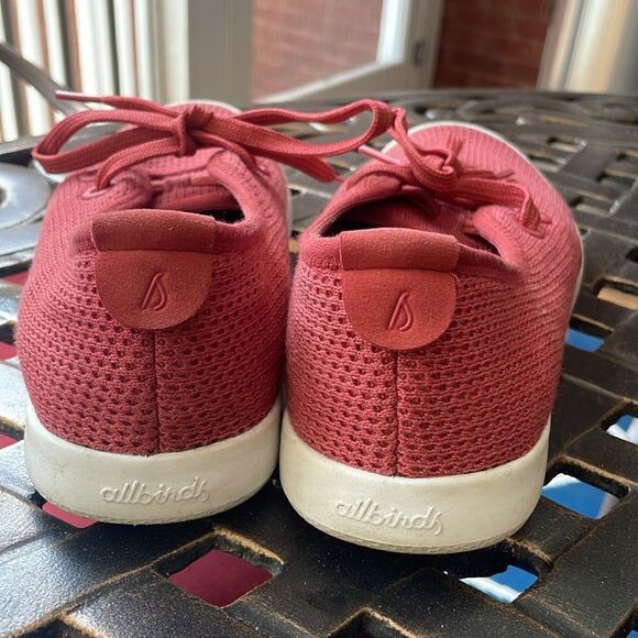 Allbirds Tree Womens Coral Orange Mesh Low Top Running Shoes 0520 RM1 Size 6 - Picture 3 of 10